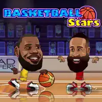 Basketball Stars Unblocked - A fast-paced 2D basketball game with intense one-on-one matches.